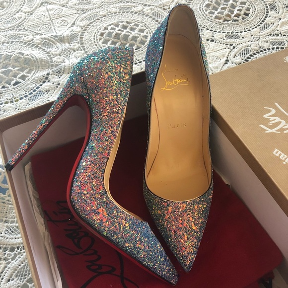 Christian Louboutin So Kate 120 Glitter Dragonfly - Picture 3 of 7
